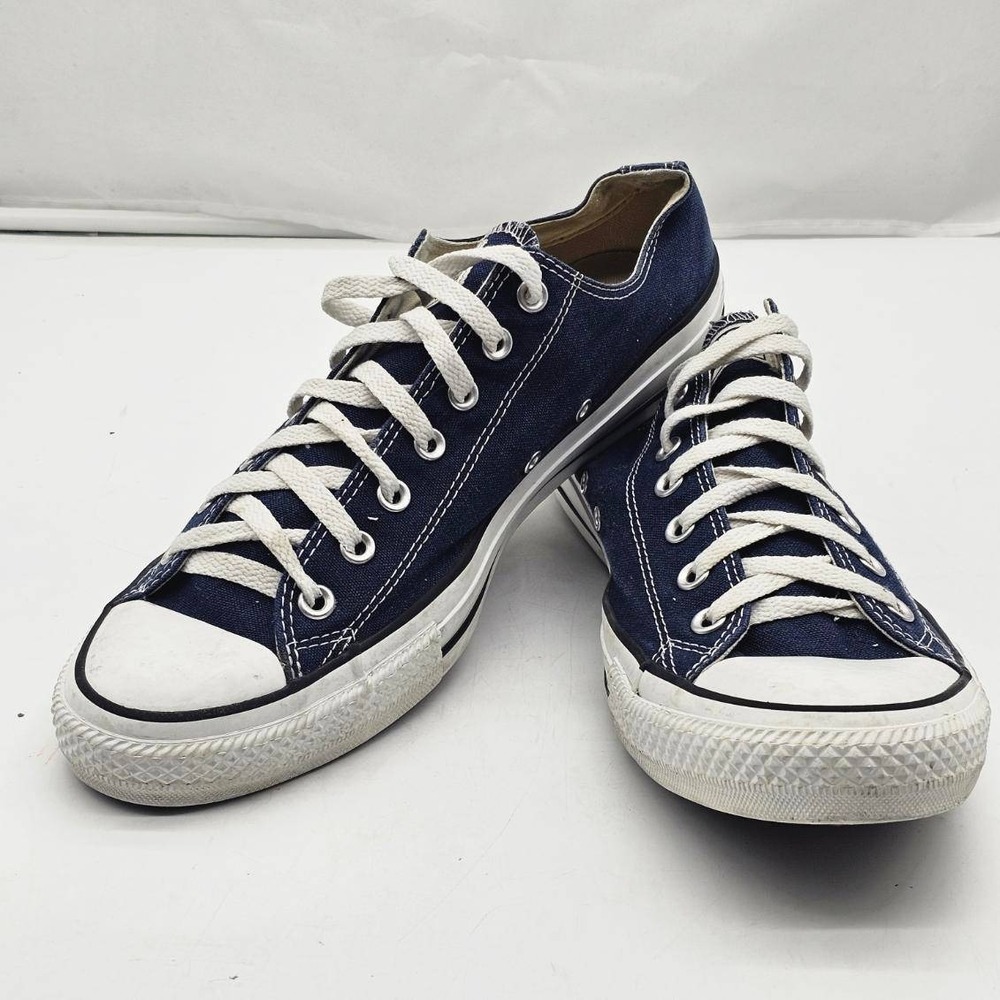 Converse Chuck Taylor All Star Men's 12 /W-14 Navy Blue Low Top Canvas Sneakers